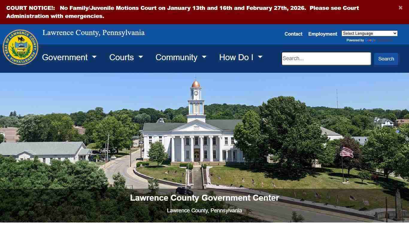 Lawrence County - Home