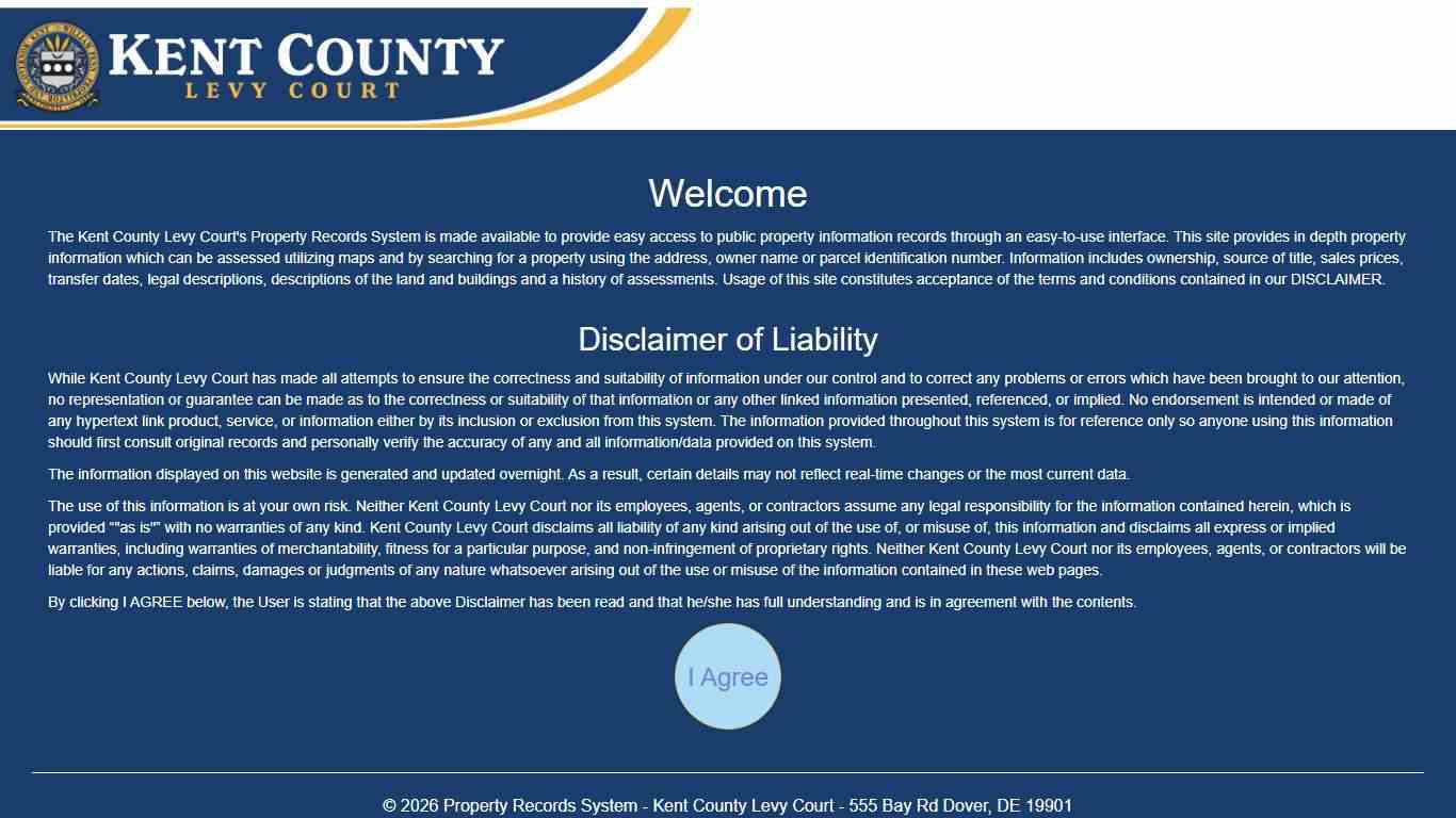Kent County Levy Court - Property Records System